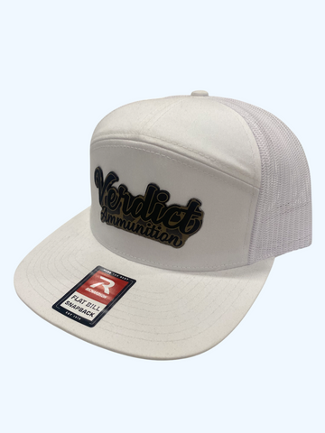 Verdict - 7 Panel White Verdict Ammunition Patch