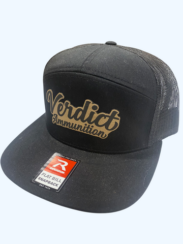 Verdict - 7 Panel Black Verdict Ammunition Patch