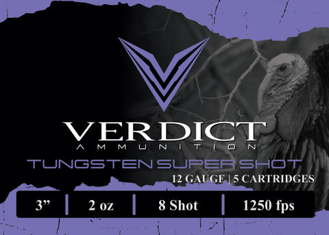 Verdict TURKEY TSS 3" 12 Gauge 2oz #8 Shot